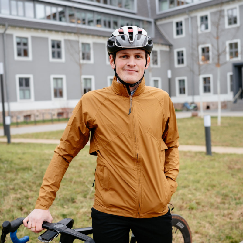 Übergangsjacke von AGU, Windjacke für Rennrad, Regenbekleidung, Ultraleicht, Wasserdicht, Atmungsaktiv, Funktionskleidung Fahrrad, Businesskleidung, Veloment