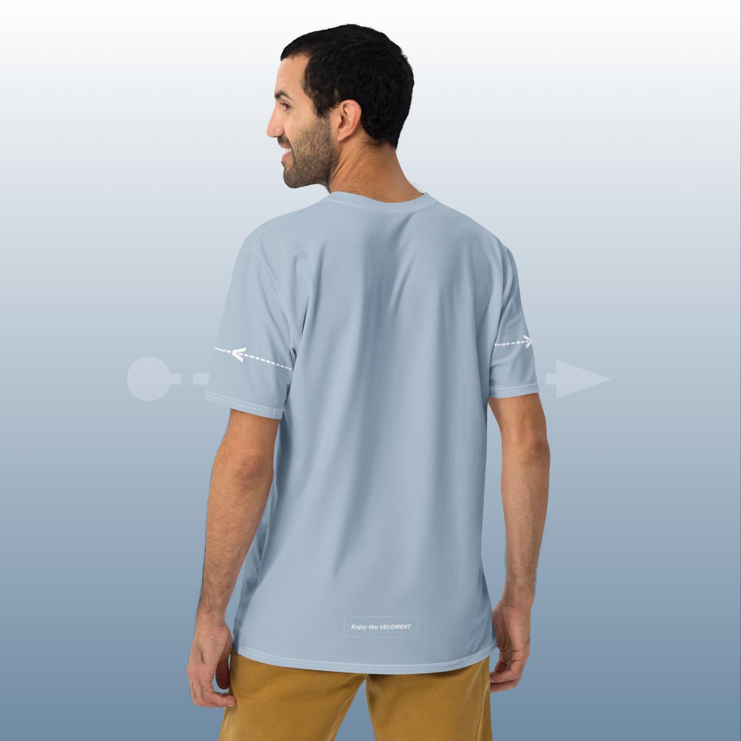 VELOMENT Business -> Shirt Basic Lightblue Men