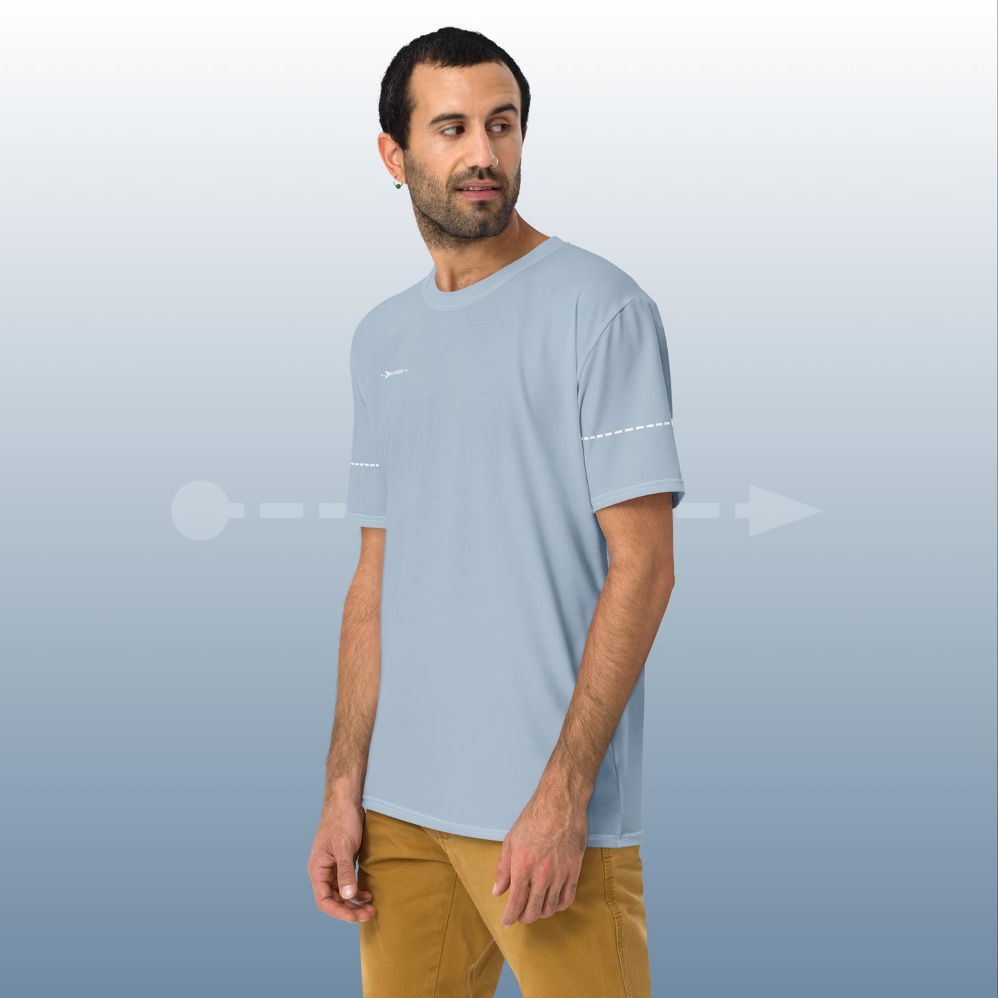 VELOMENT Business -> Shirt Basic Lightblue Men