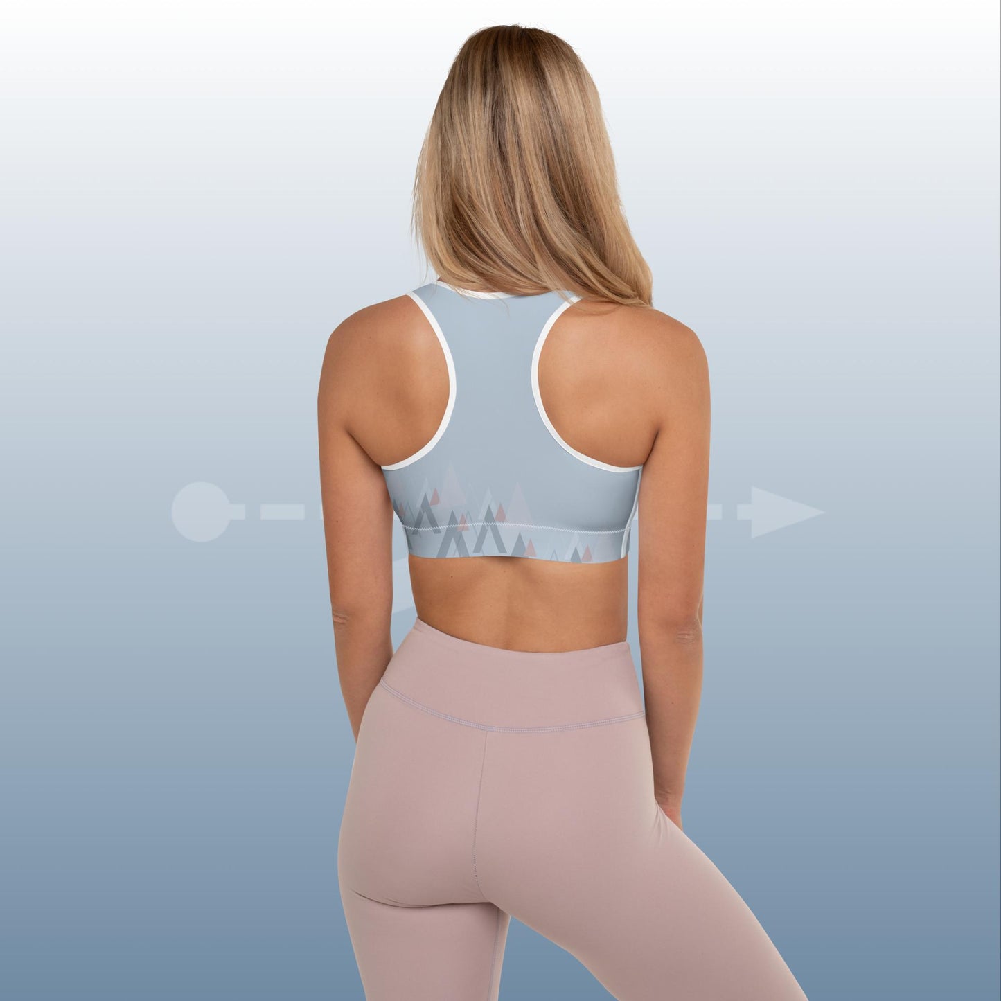 VELOMENT Move -> Sports Bra Lightblue Women
