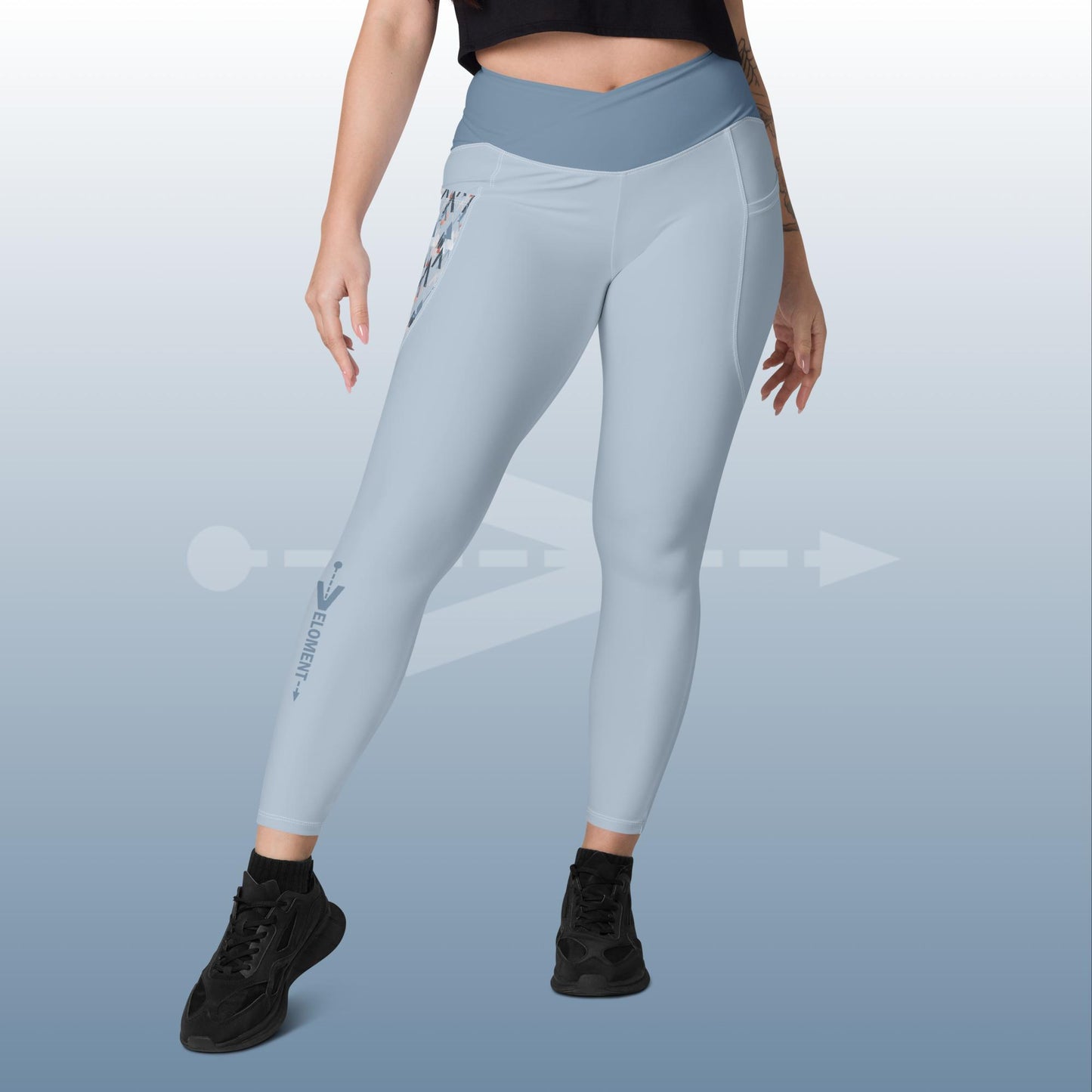 VELOMENT Move -> Leggings Lightblue Women
