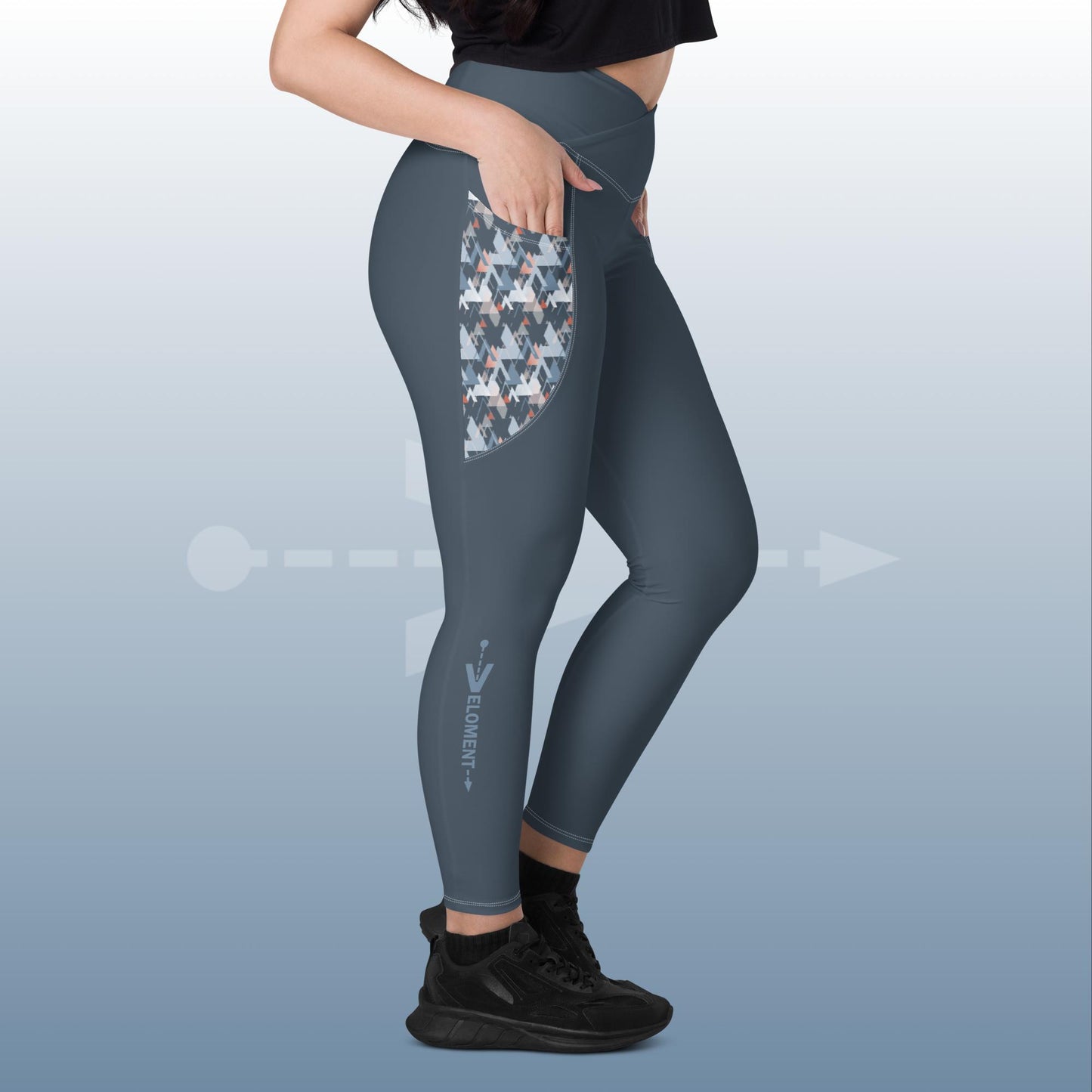 VELOMENT Move -> Leggings Darkblue Women