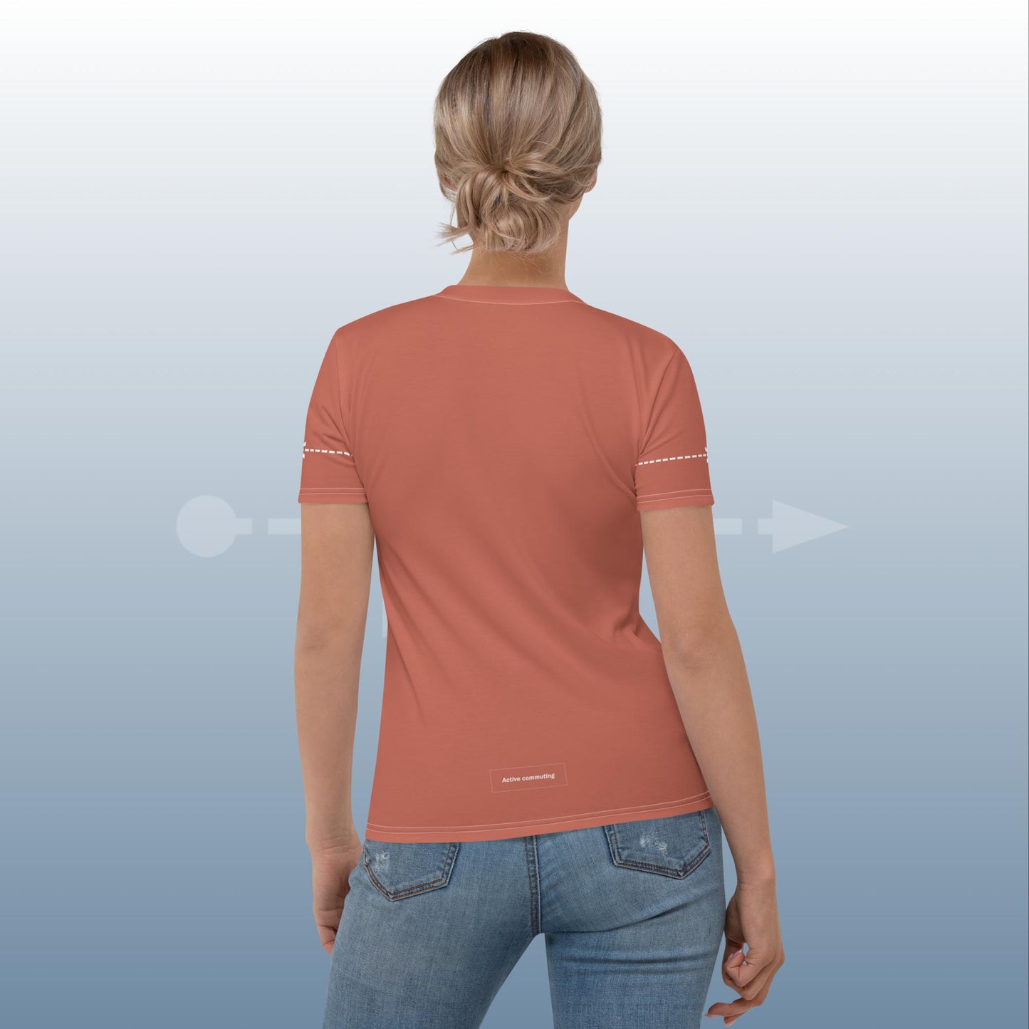 VELOMENT Business -> Shirt Basic Orange Women