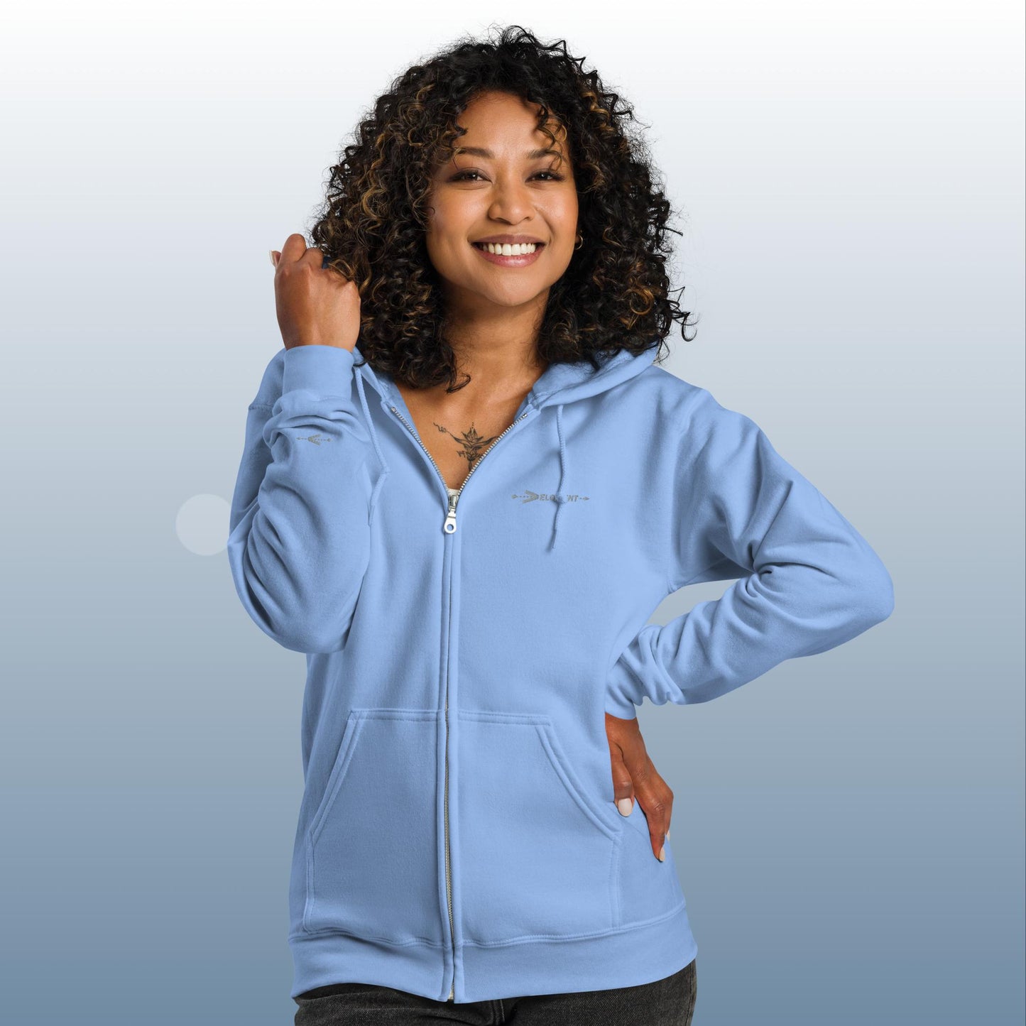 VELOMENT Business - Zip Hoodie Unisex