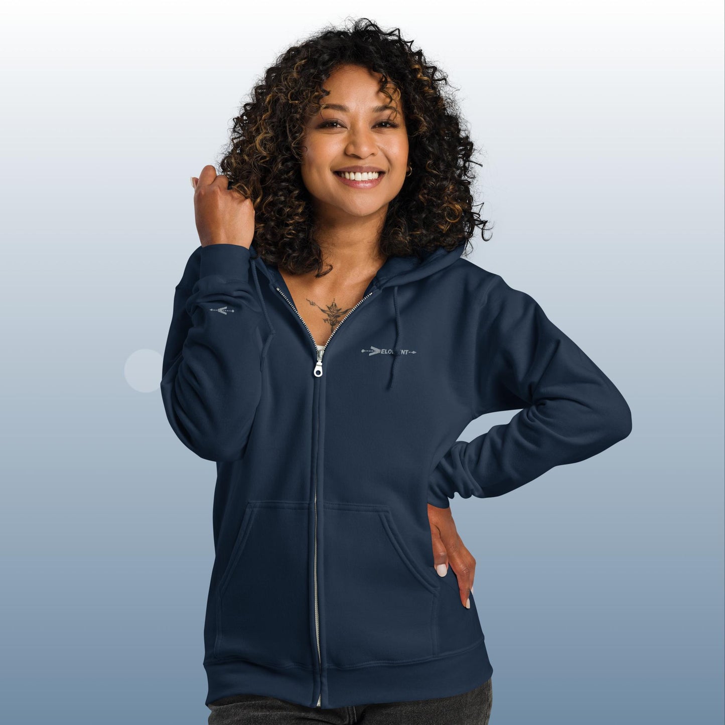 VELOMENT Business - Zip Hoodie Unisex