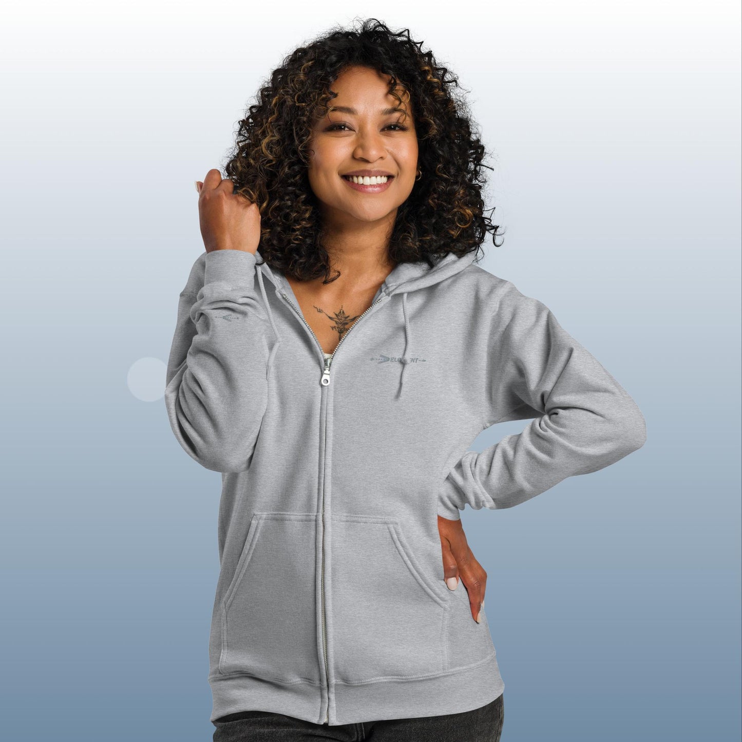 VELOMENT Business - Zip Hoodie Unisex