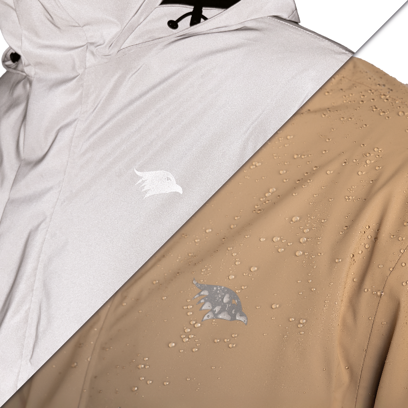 3in1 Winterfahrradjacke von Valkental, herausnehmbares Fleece, Frostpendeln, Fahrradfahren, Fahrradpendeln, Businesskleidung, Winterkleidung, Businessrucksack Gepäckträger_Wasserdicht_Reflektion