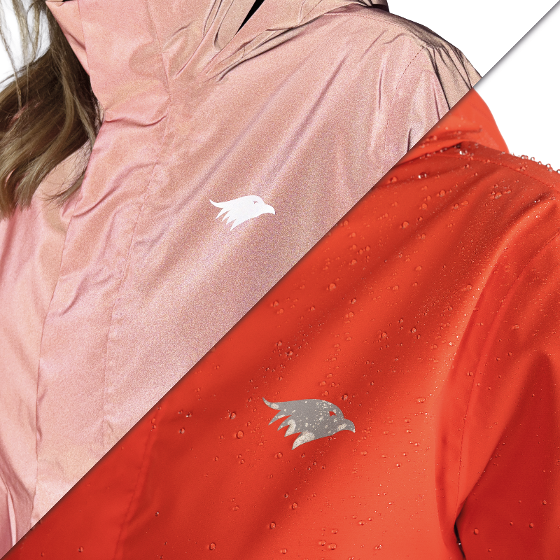 3in1 Winterfahrradjacke von Valkental, herausnehmbares Fleece, Frostpendeln, Fahrradfahren, Fahrradpendeln, Businesskleidung, Winterkleidung, Businessrucksack Gepäckträger_Wasserdicht_Reflektion