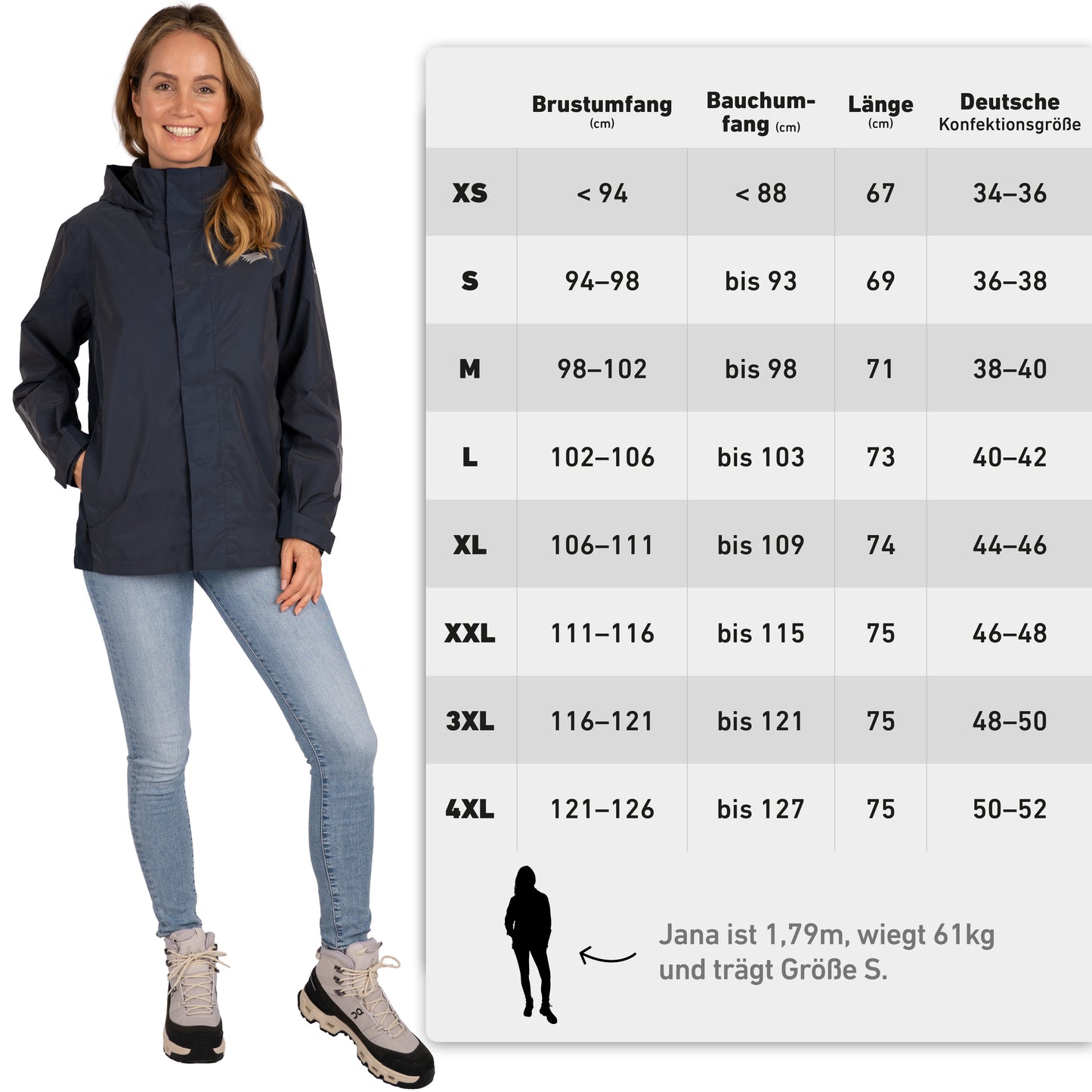 3in1 Smart Jacket - Fahrradpendeljacke Damen | Valkental