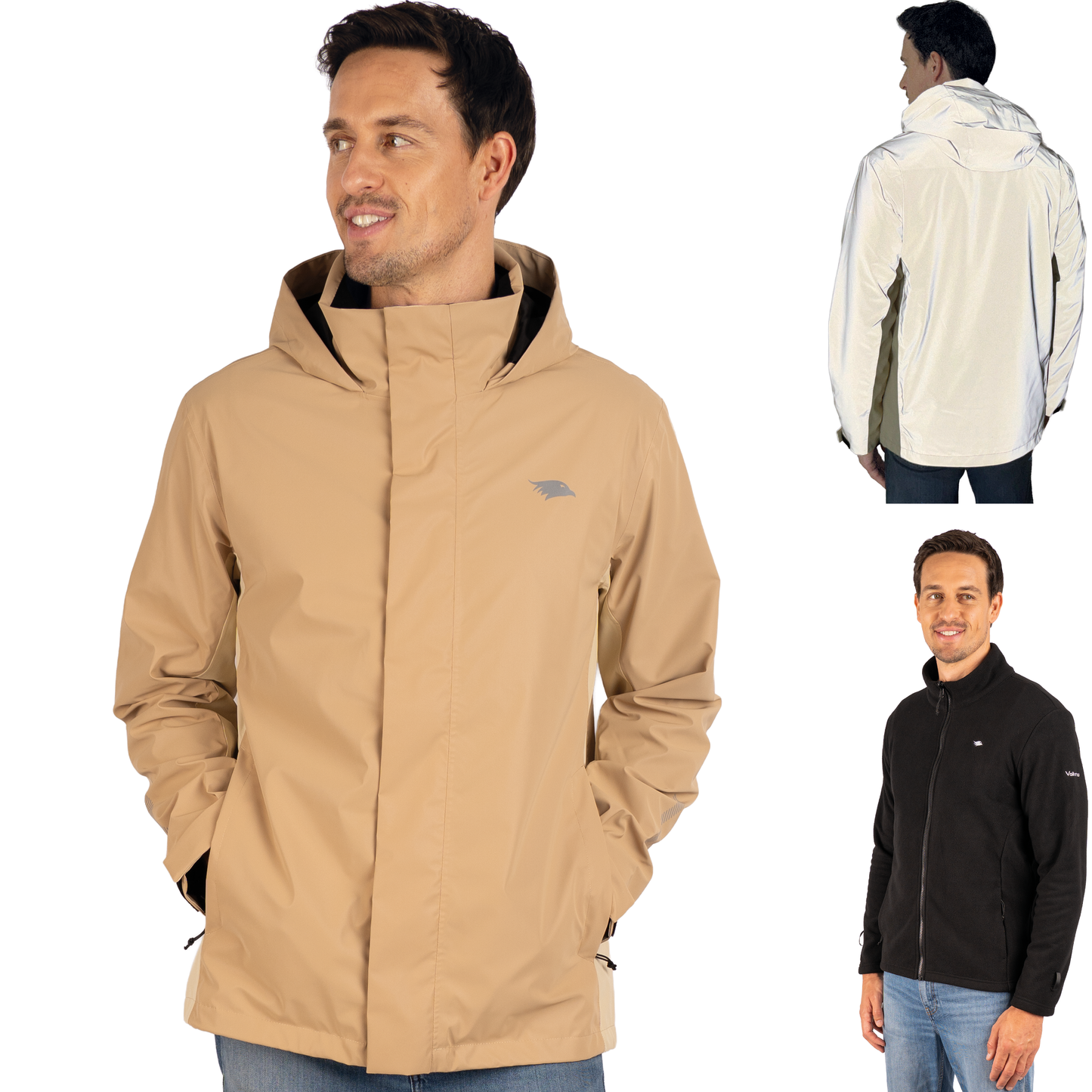 3in1 Smart Jacket - Fahrradpendeljacke Herren | Valkental