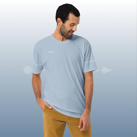 VELOMENT Business -> Shirt Basic Lightblue Men