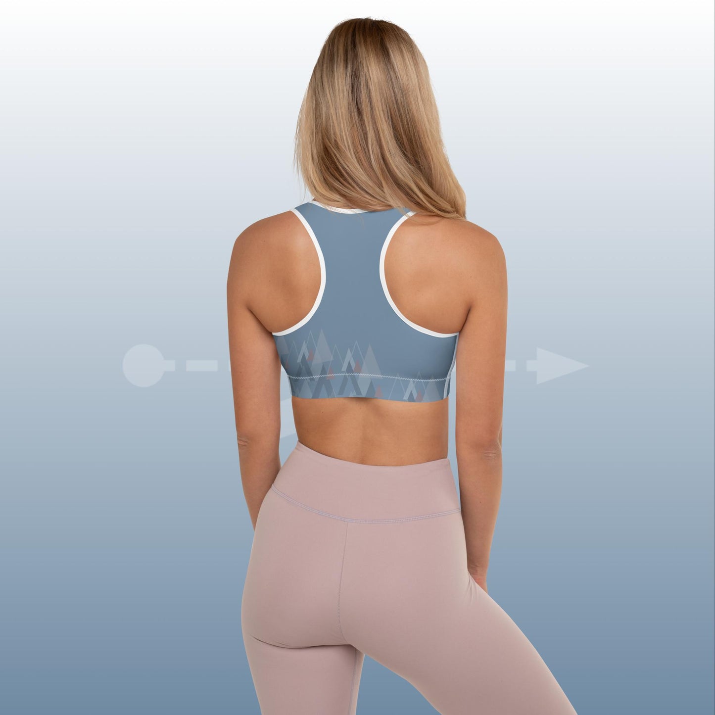 VELOMENT Move -> Sports Bra Blue Women