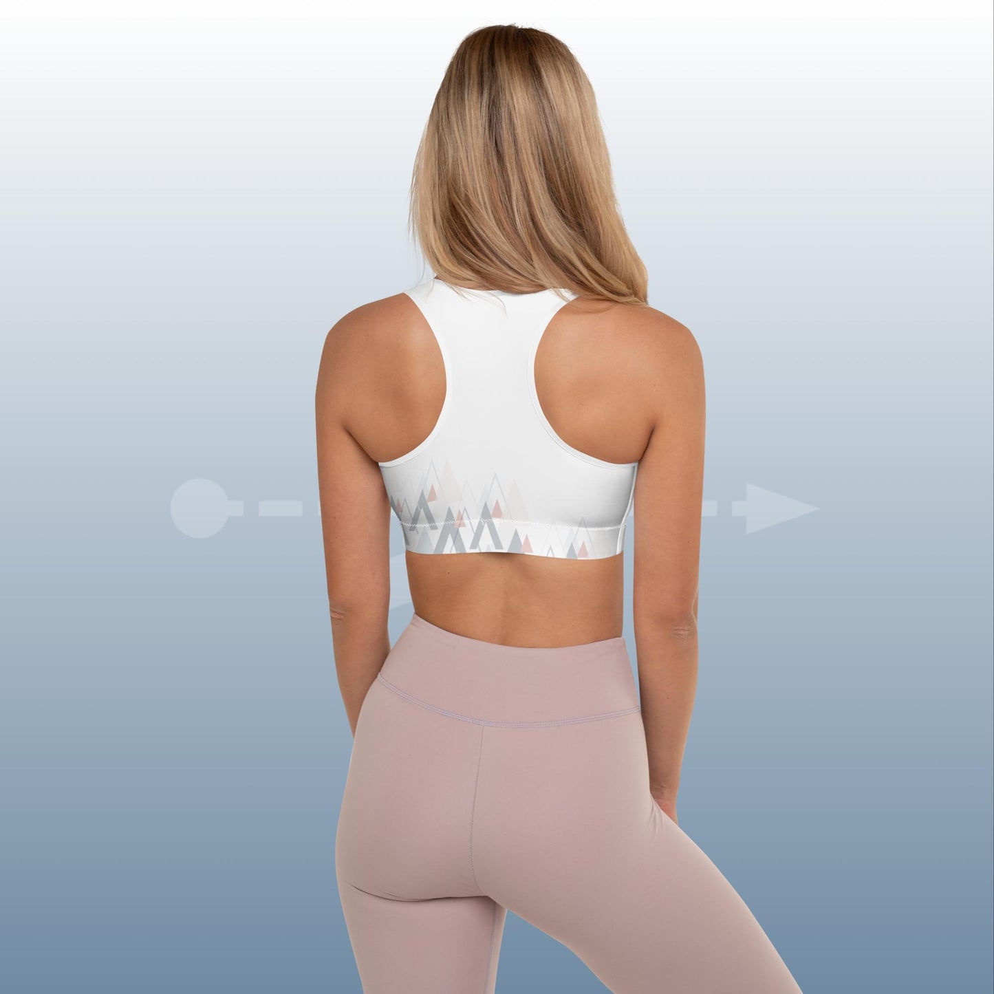 VELOMENT Move -> Sports Bra White Women