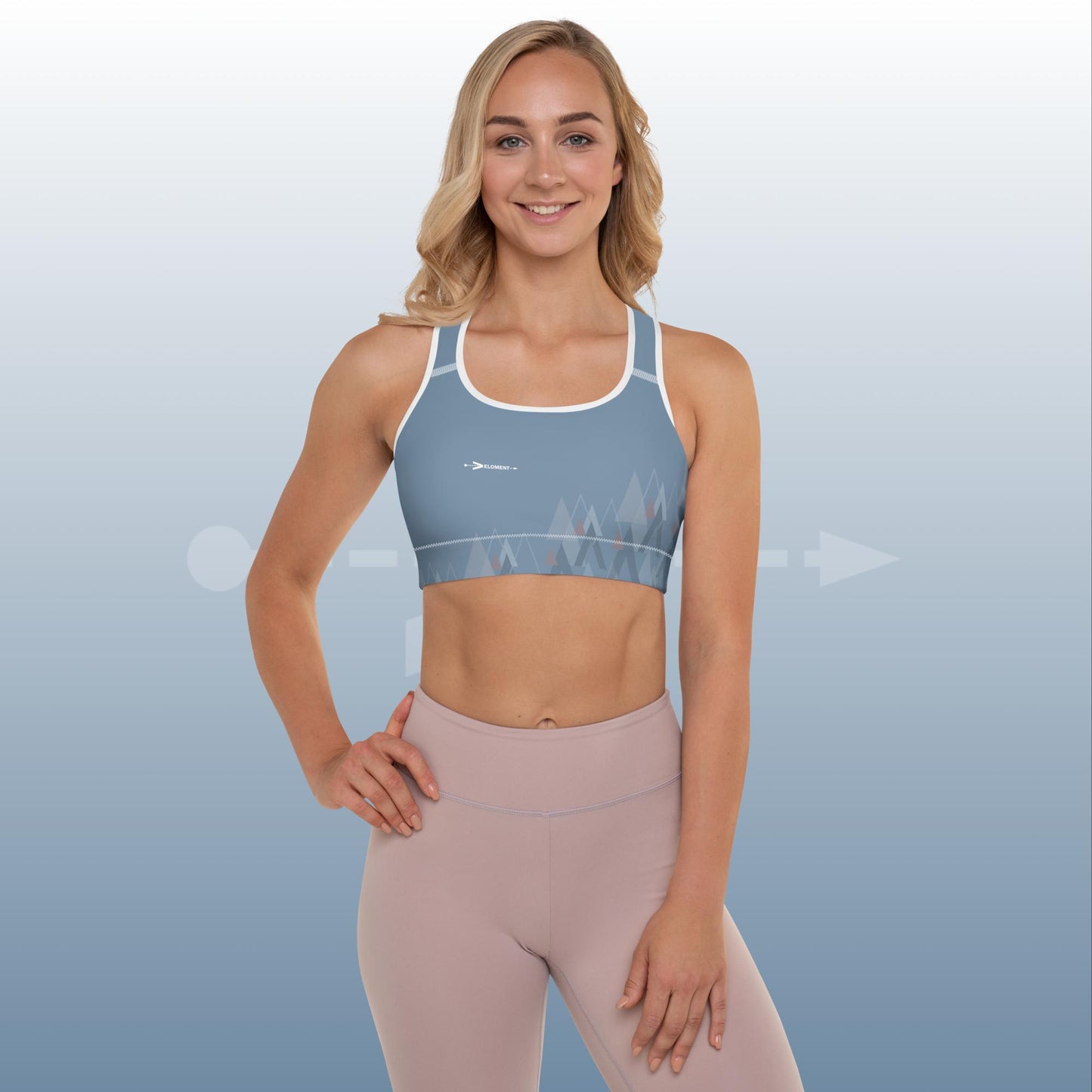 VELOMENT Move -> Sports Bra Blue Women