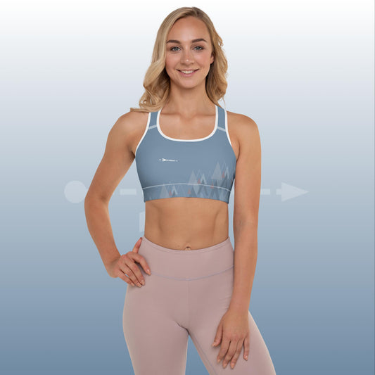 VELOMENT Move -> Sports Bra Blue Women