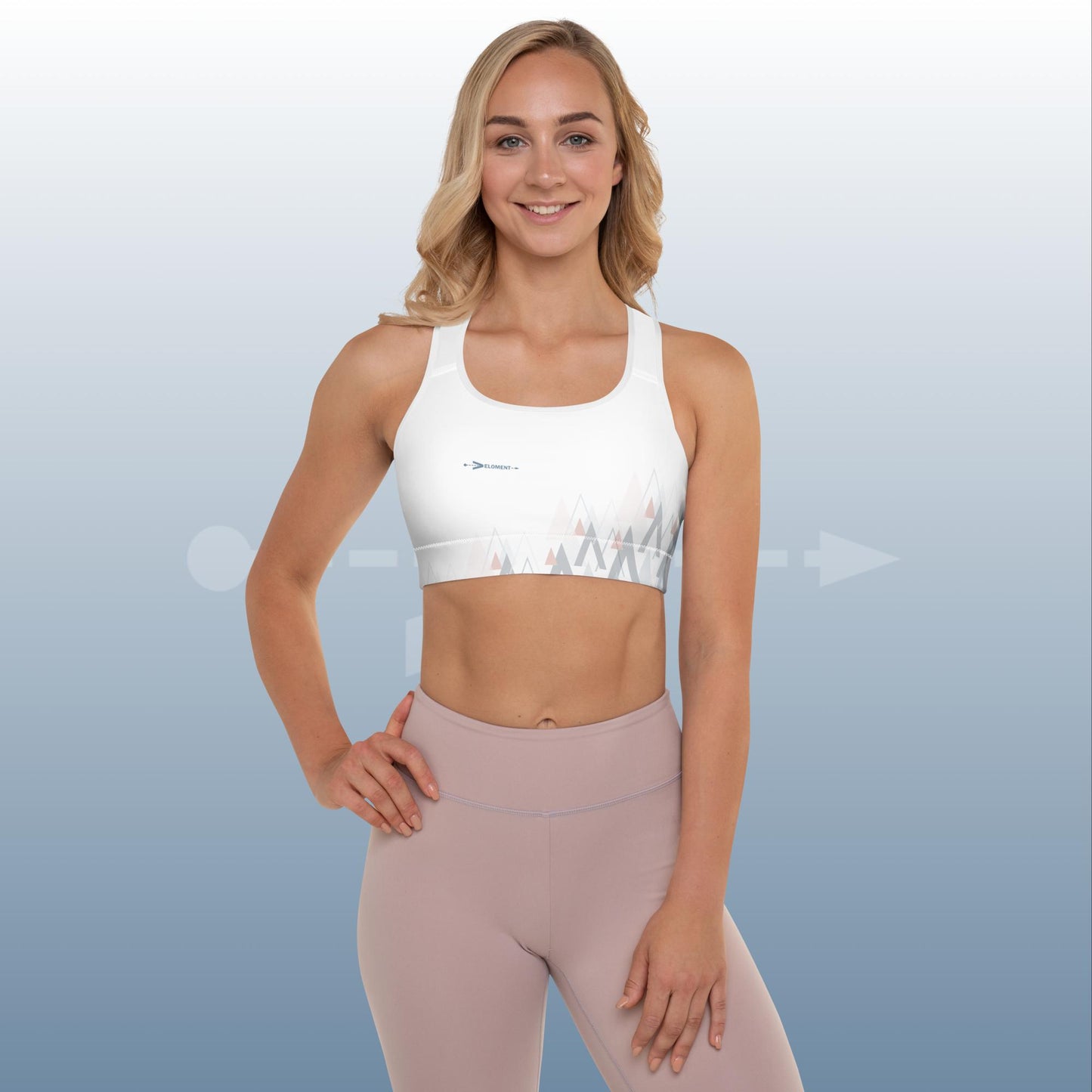 VELOMENT Move -> Sports Bra White Women