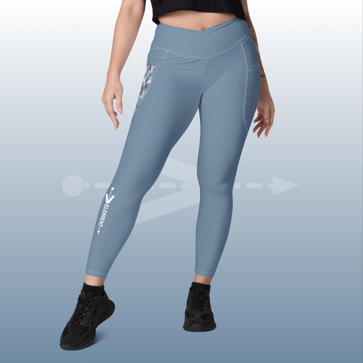 VELOMENT Move -> Leggings Blue Women