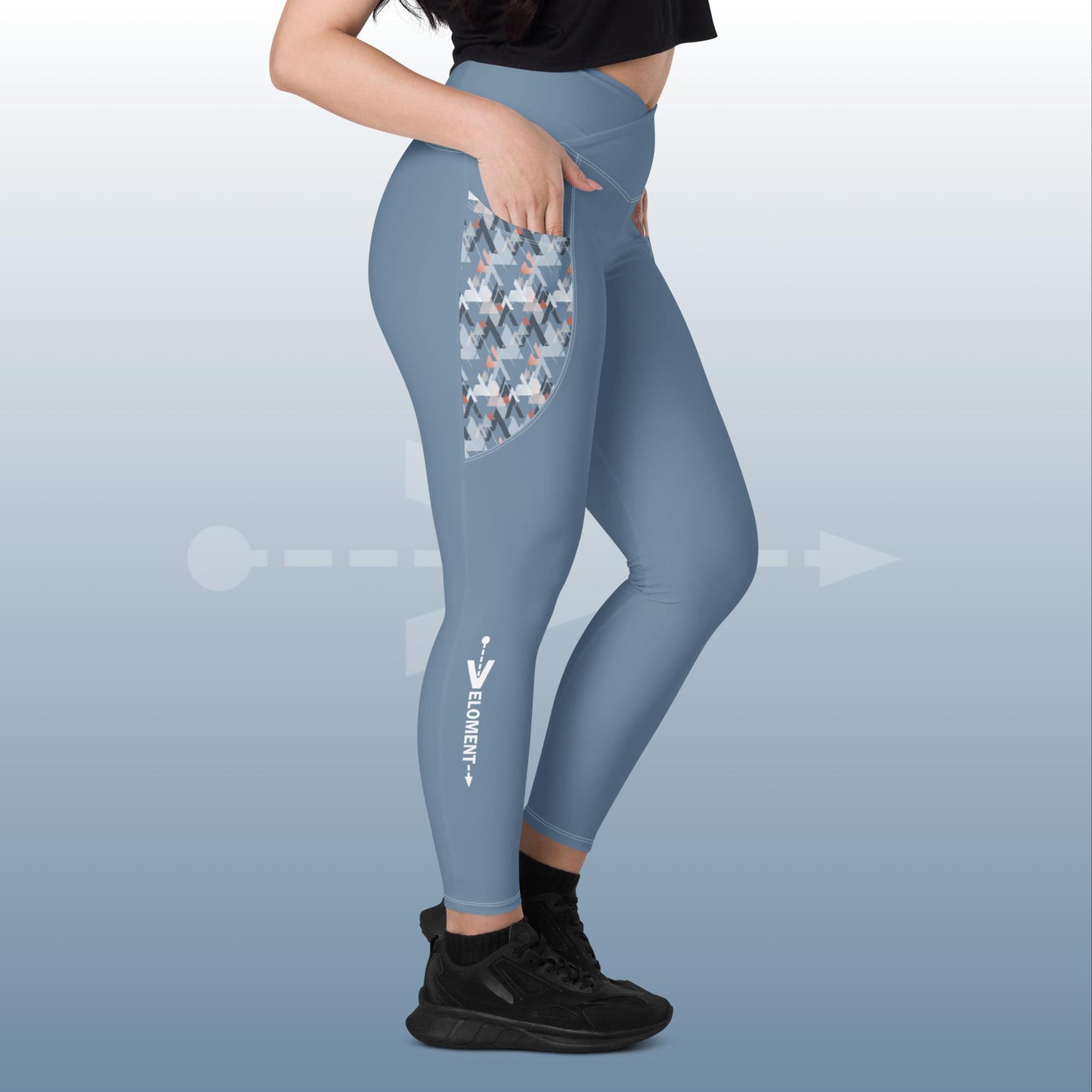 VELOMENT Move -> Leggings Blue Women