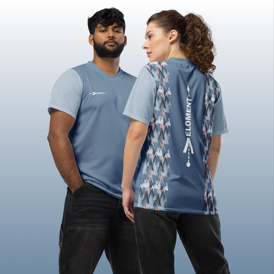 VELOMENT Move -> Sportshirt Velomove Lightblue Unisex