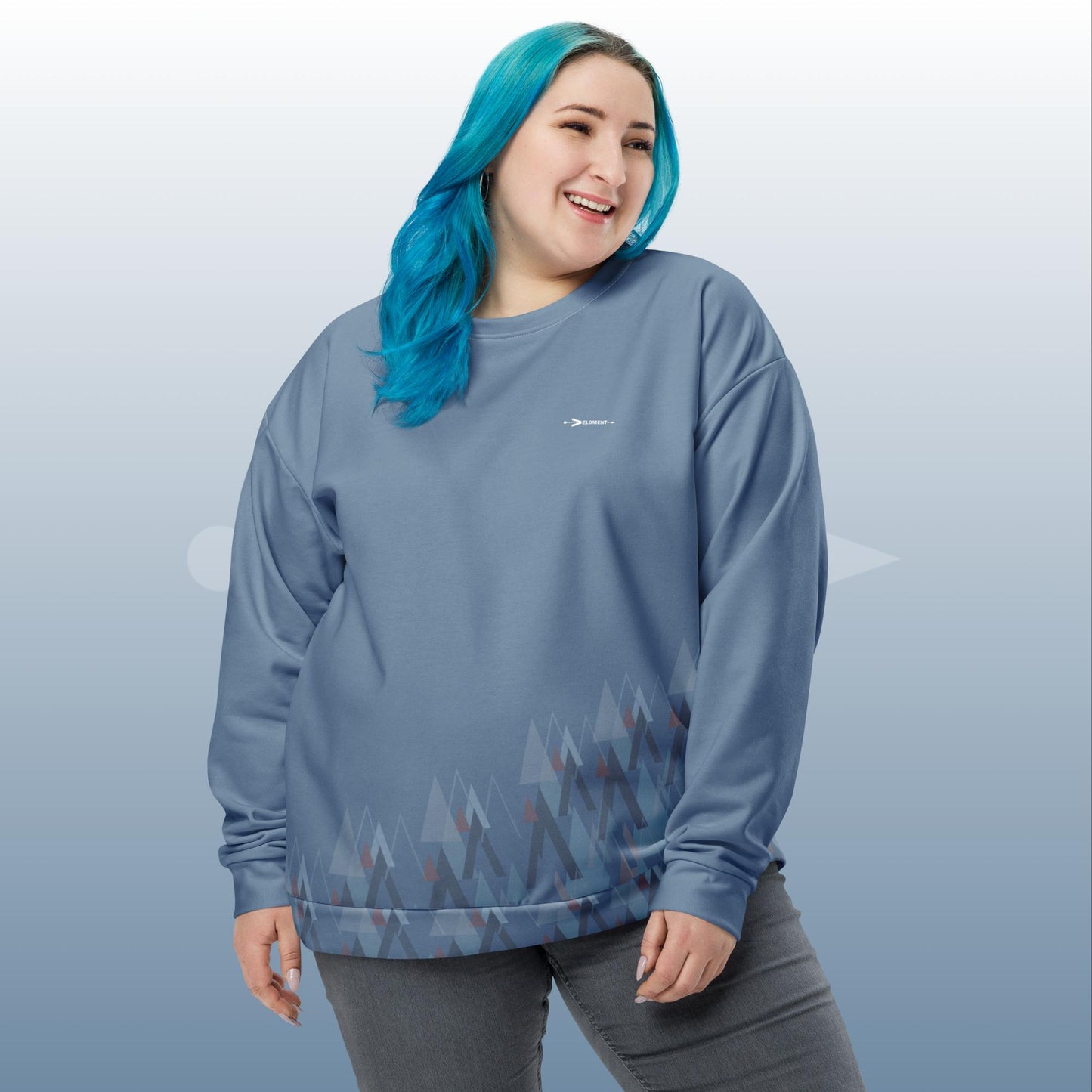 VELOMENT Business -> Pullover Blue Unisex