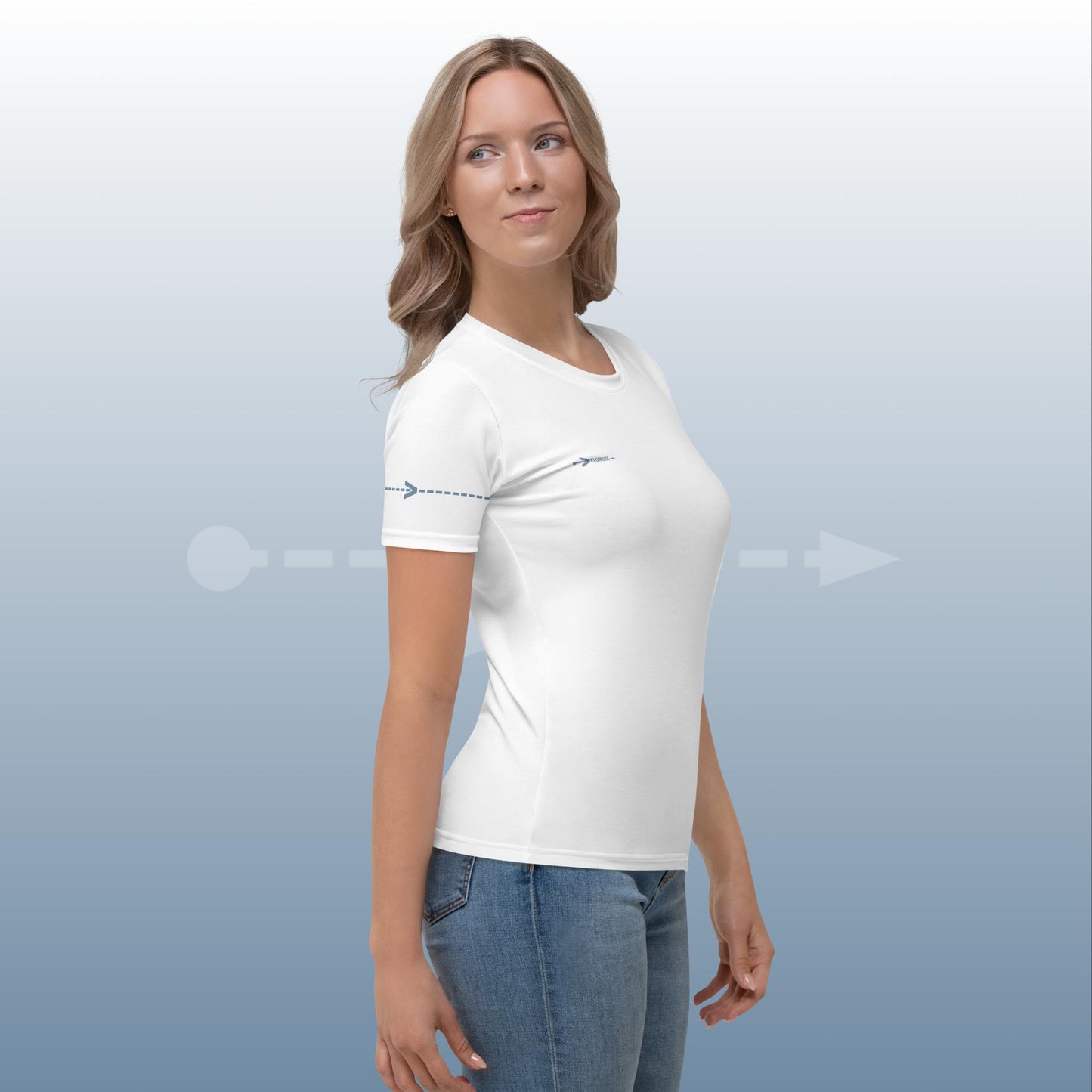 VELOMENT Business -> Shirt Basic White Women