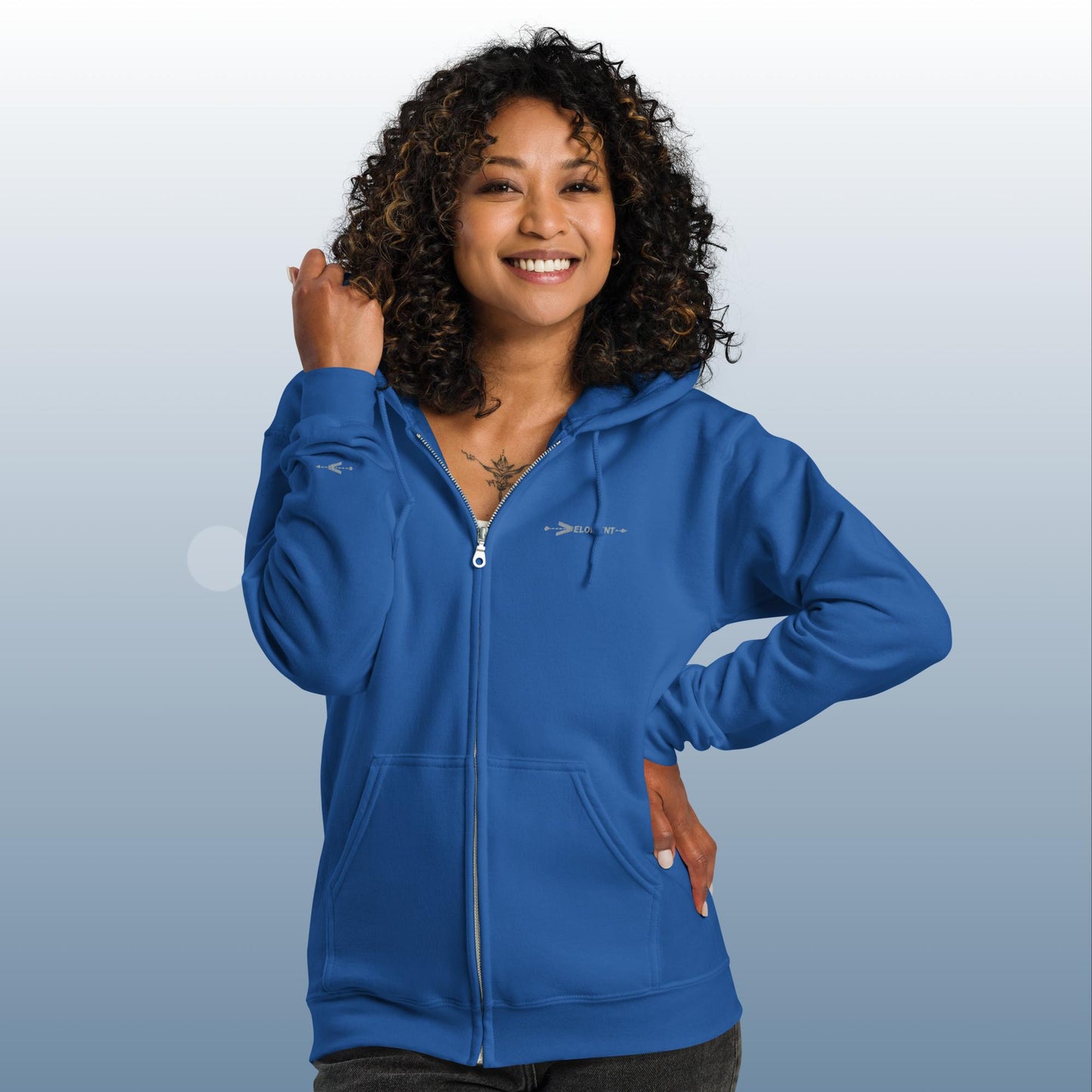 VELOMENT Business - Zip Hoodie Unisex